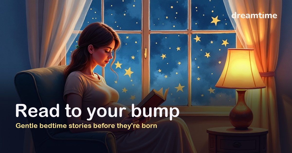 Start the bedtime story habit before your baby is born